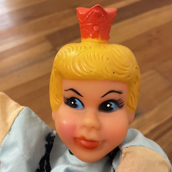 Puppets Vintage Rubber Head Fairy Tale Lot of 5 Little Red Riding Hood - Picture 8 of 13